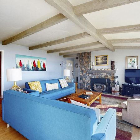 Seadrifter Oceanfront Beach House Seal Rock Exterior foto