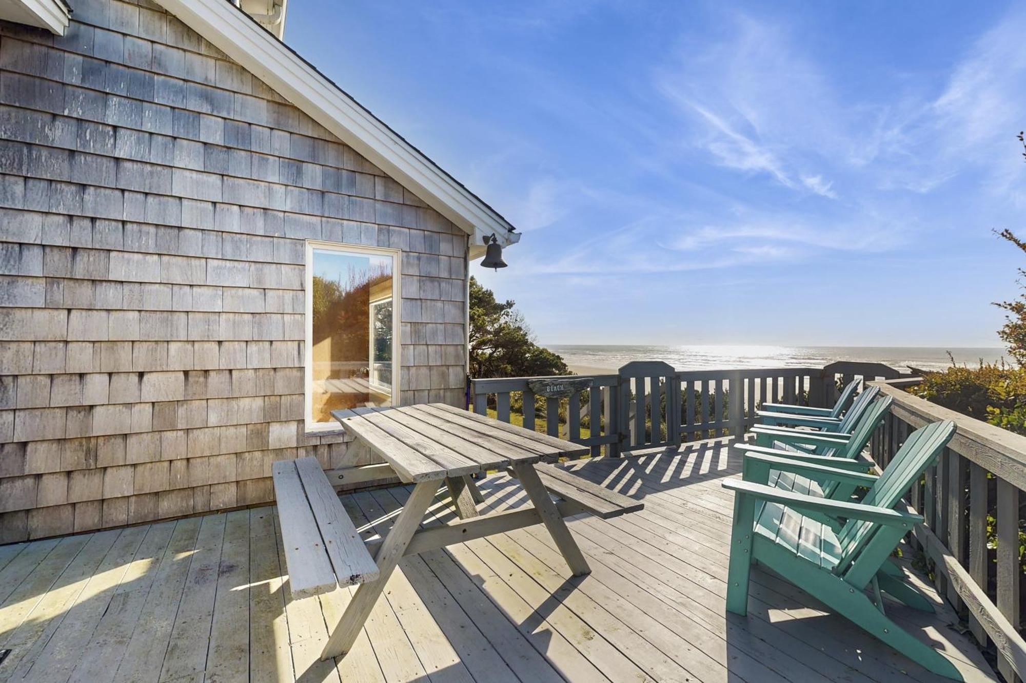 Seadrifter Oceanfront Beach House Seal Rock Exterior foto